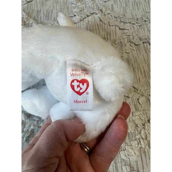 Ty Beanie Babies Marcel Realistic French Bulldog(41203) Stuffed Animal Plush - Picture 5 of 10